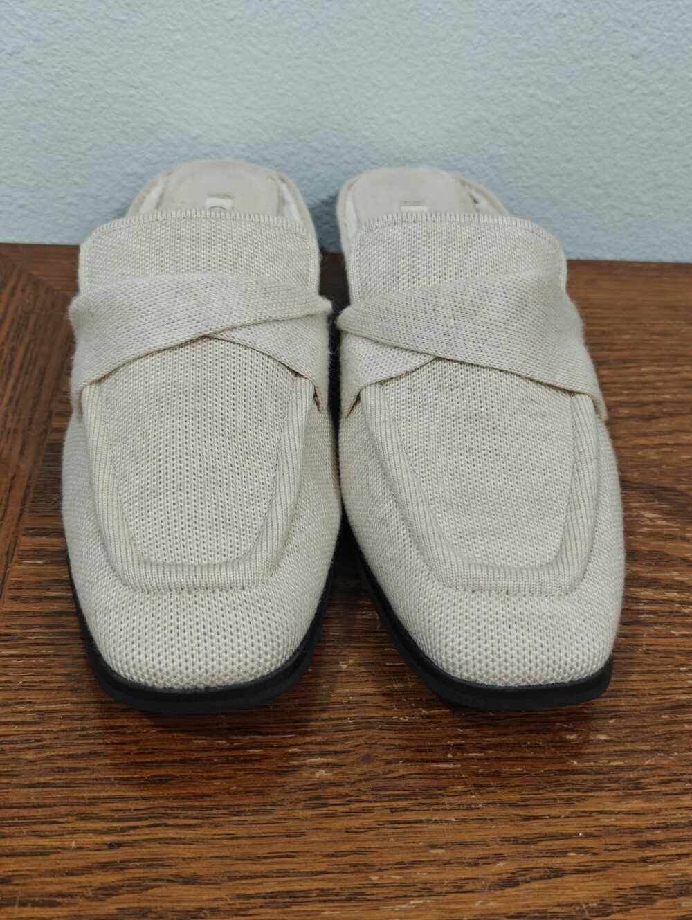 Vivaia Mules Cream White Size 42 Office Siren Business Old Money - Picture 2 of 11